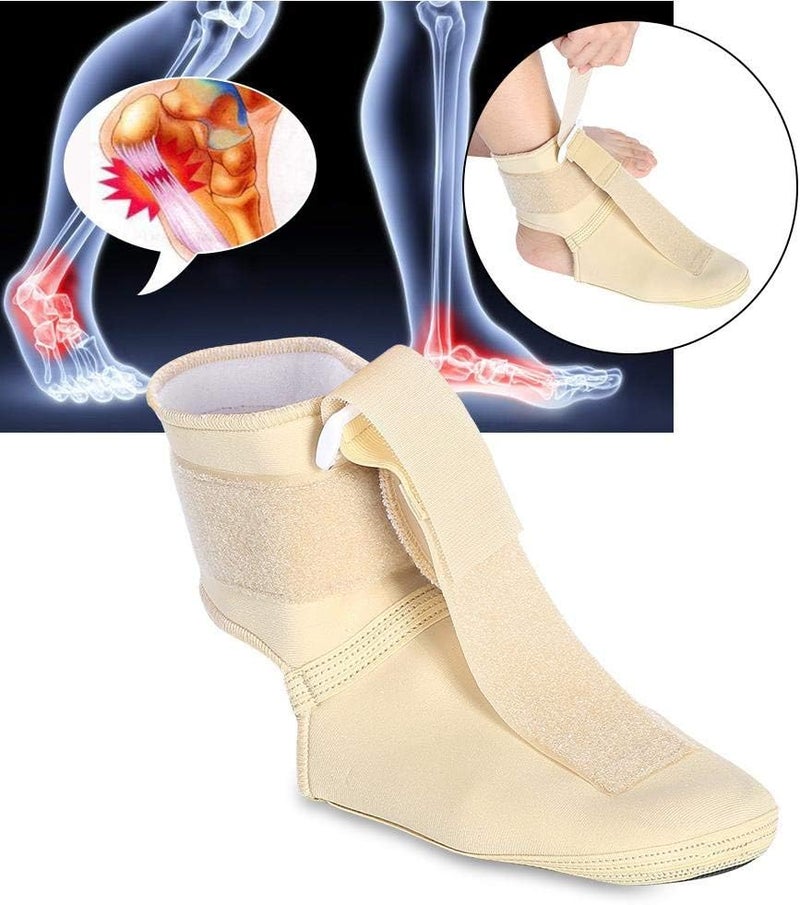 woobles Plantar Fasciitis Night Splints Drop Foot Brace with Adjustable Strap Support Ankle Stabilizer Orthosis for Feet Drop Corrector Achilles Support(S) - Image 5